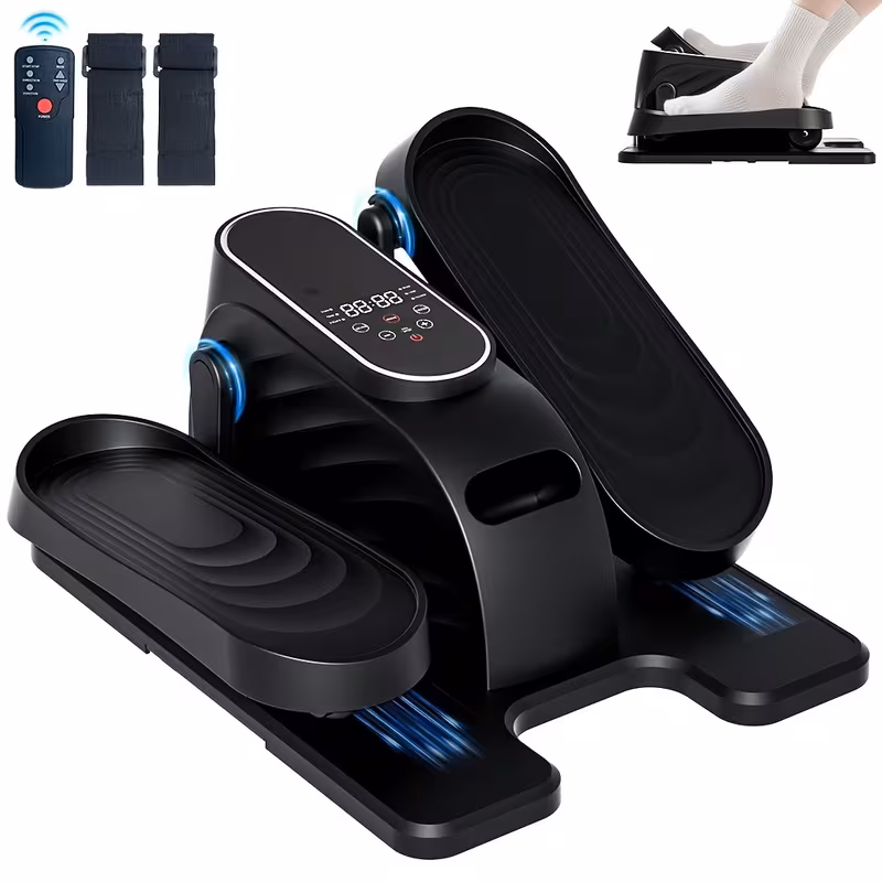 Under Desk Elliptical Leg Exerciser with Remote